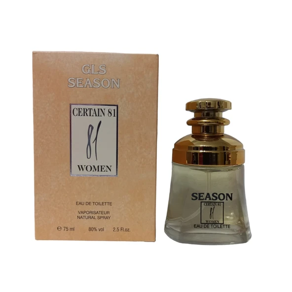 GLS Season Certain 81 Kadın Parfüm Edt 75 Ml